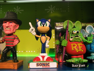 Illustration for article titled There Were Video Game Bobbleheads In Here Somewhere